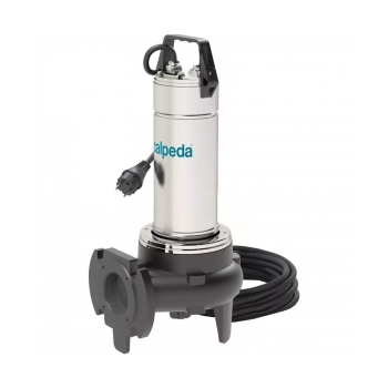Pompa zatapialna Calpeda GQV 50-13 z wolnym przelotem 50mm, wirnikiem Vortex i pływakiem (400V)
