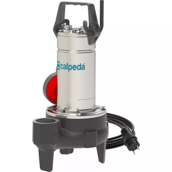 Pompa zatapialna Calpeda GQVM 50-11 z wolnym przelotem 50mm, wirnikiem Vortex i pływakiem (230V)